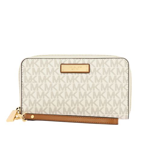 white mk wallet